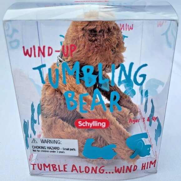 NEW - Schylling Wind-up TUMBLING BEAR with Metal Key NIB 2004 - Picture 9 of 10
